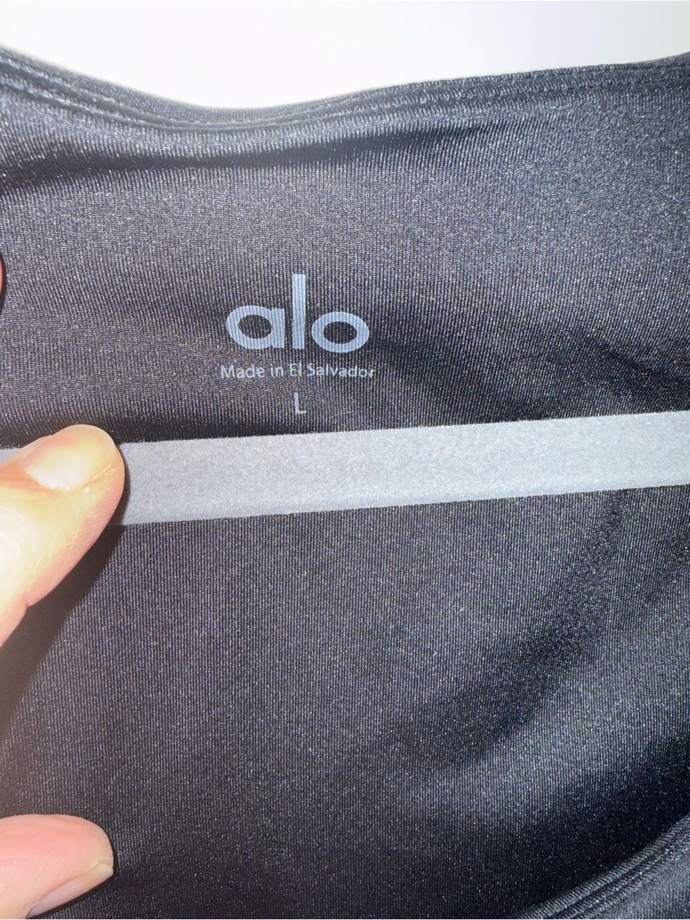 ALO Softsculpt No Nonsense Bra Tank Black - Picture 6 of 8